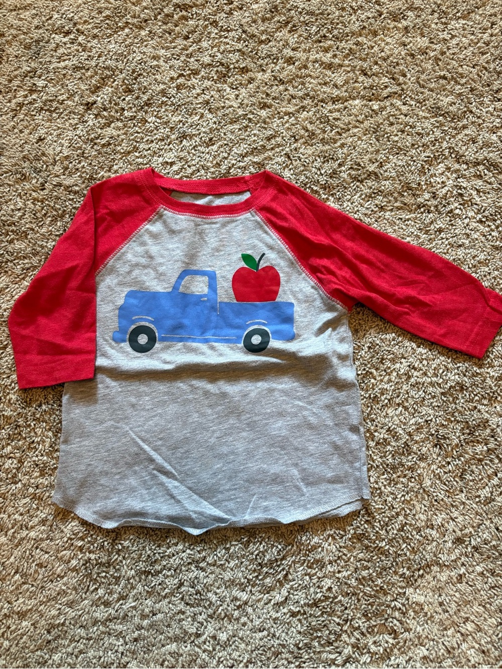 Sweet Wink Boutique Apple shirt, kids 2T
